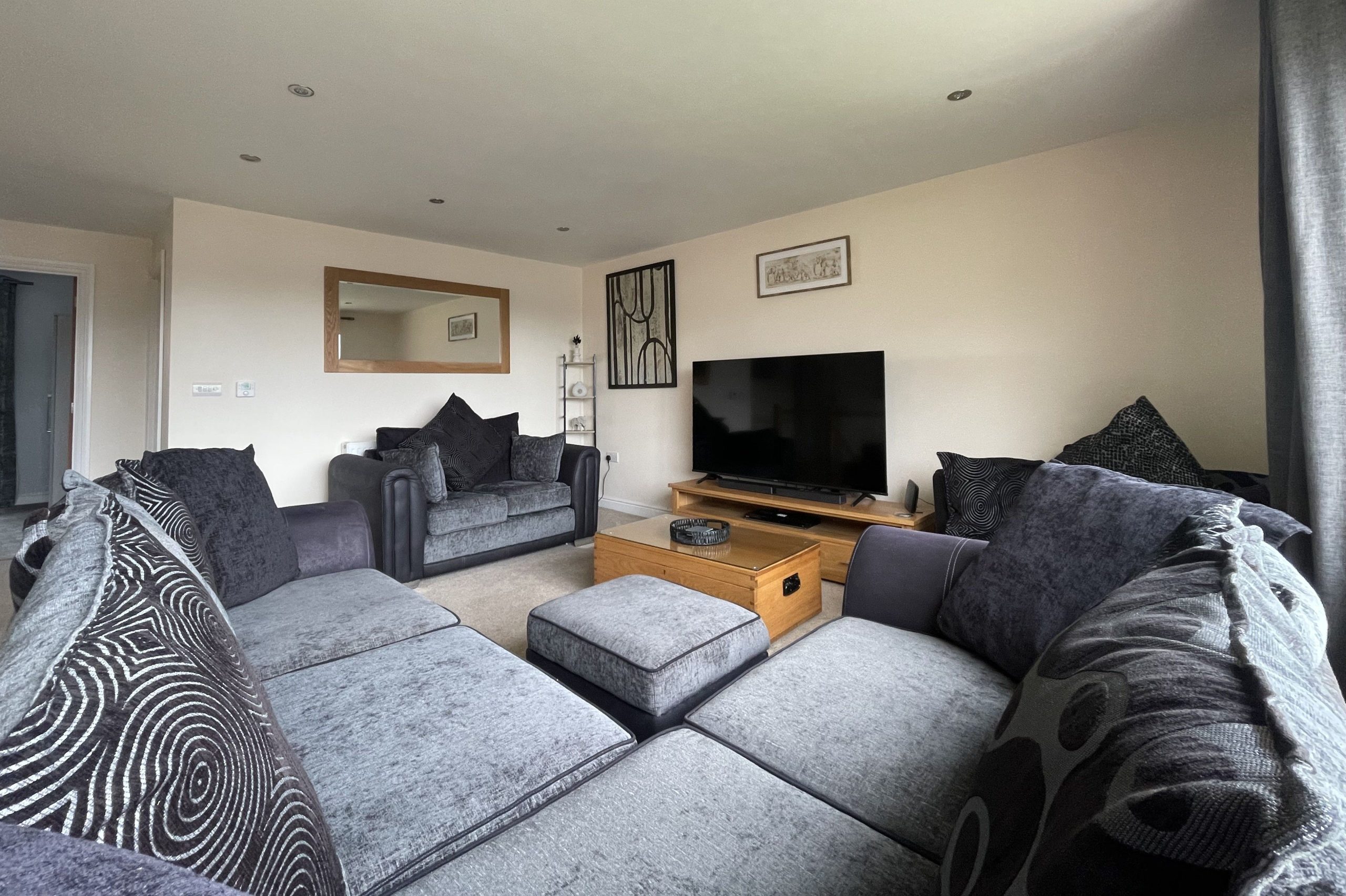 Get cosy in in front of the Smart TV and enjoy a good film together.