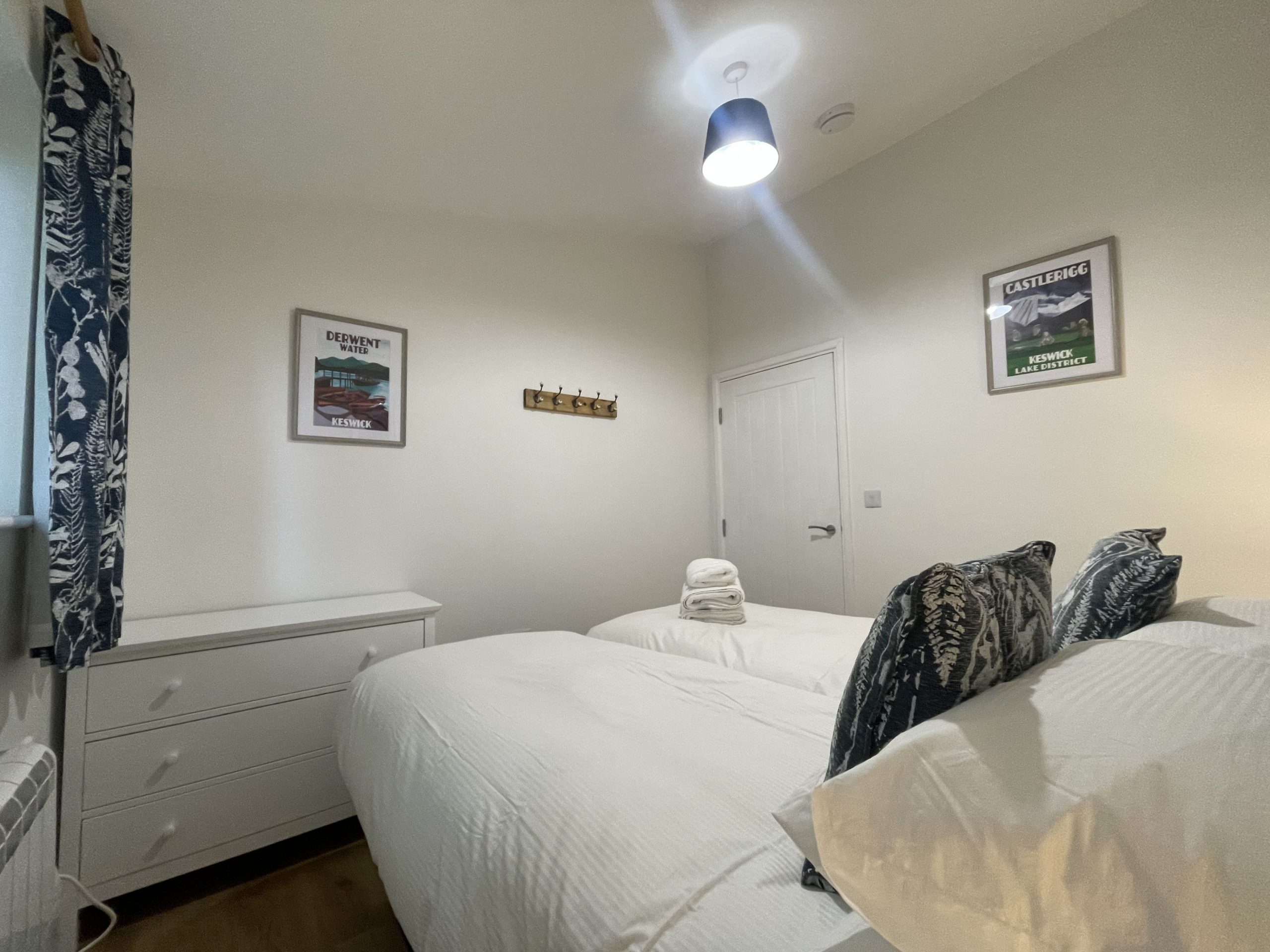 All bedrooms can be set up as twins or doubles