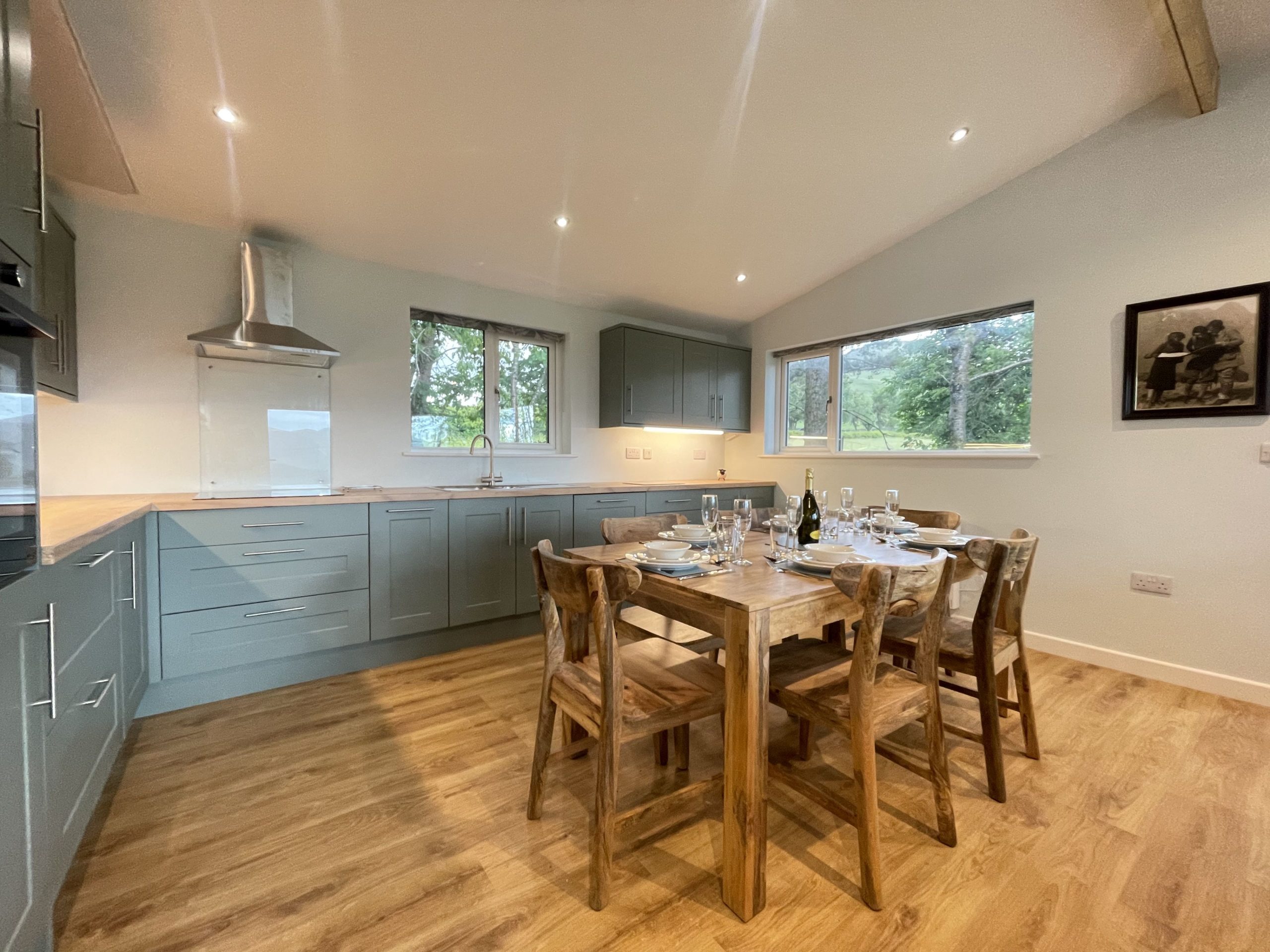 Plenty of space for everyone to help in the kitchen!