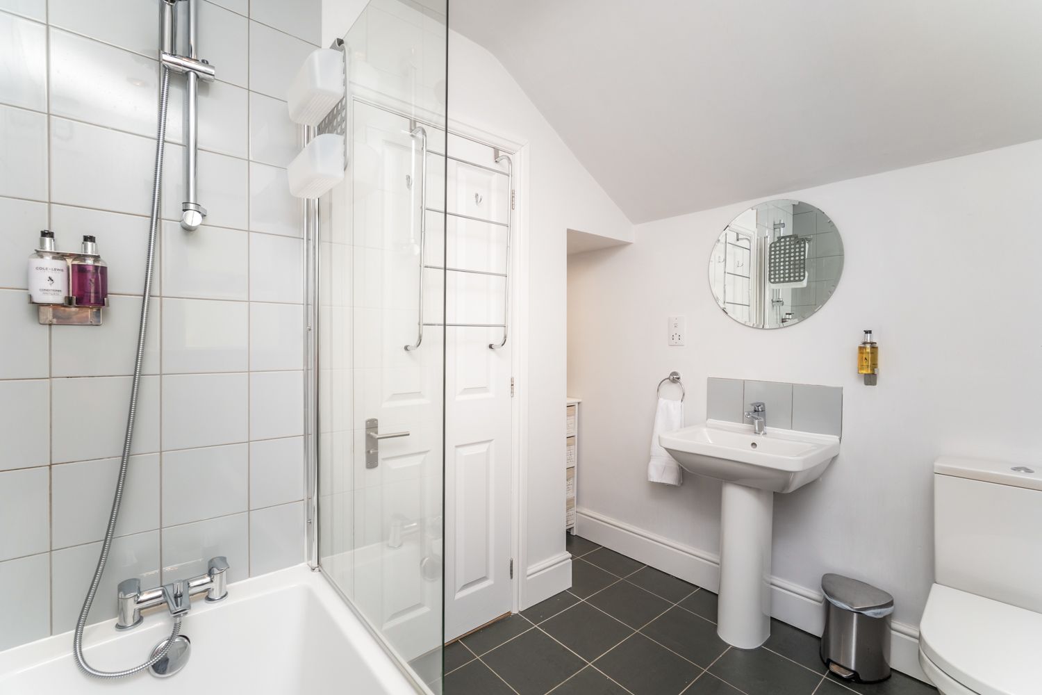 The main bathroom can be found on the 1st floor 