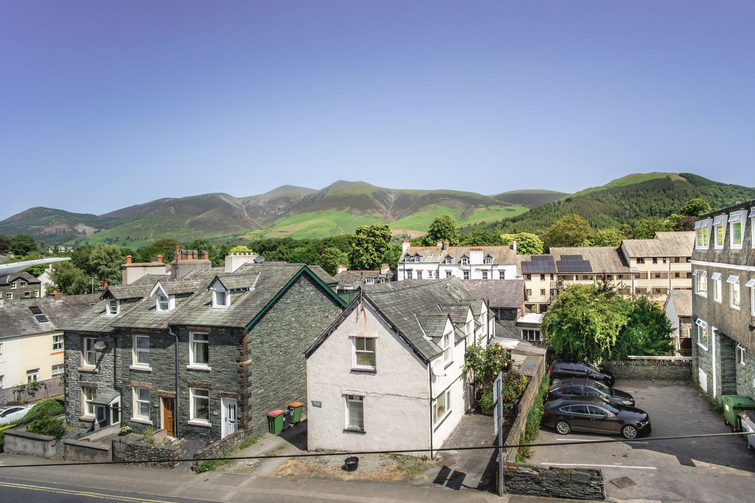 Beautiful fell views from the upper floors of 3 The Townhouses