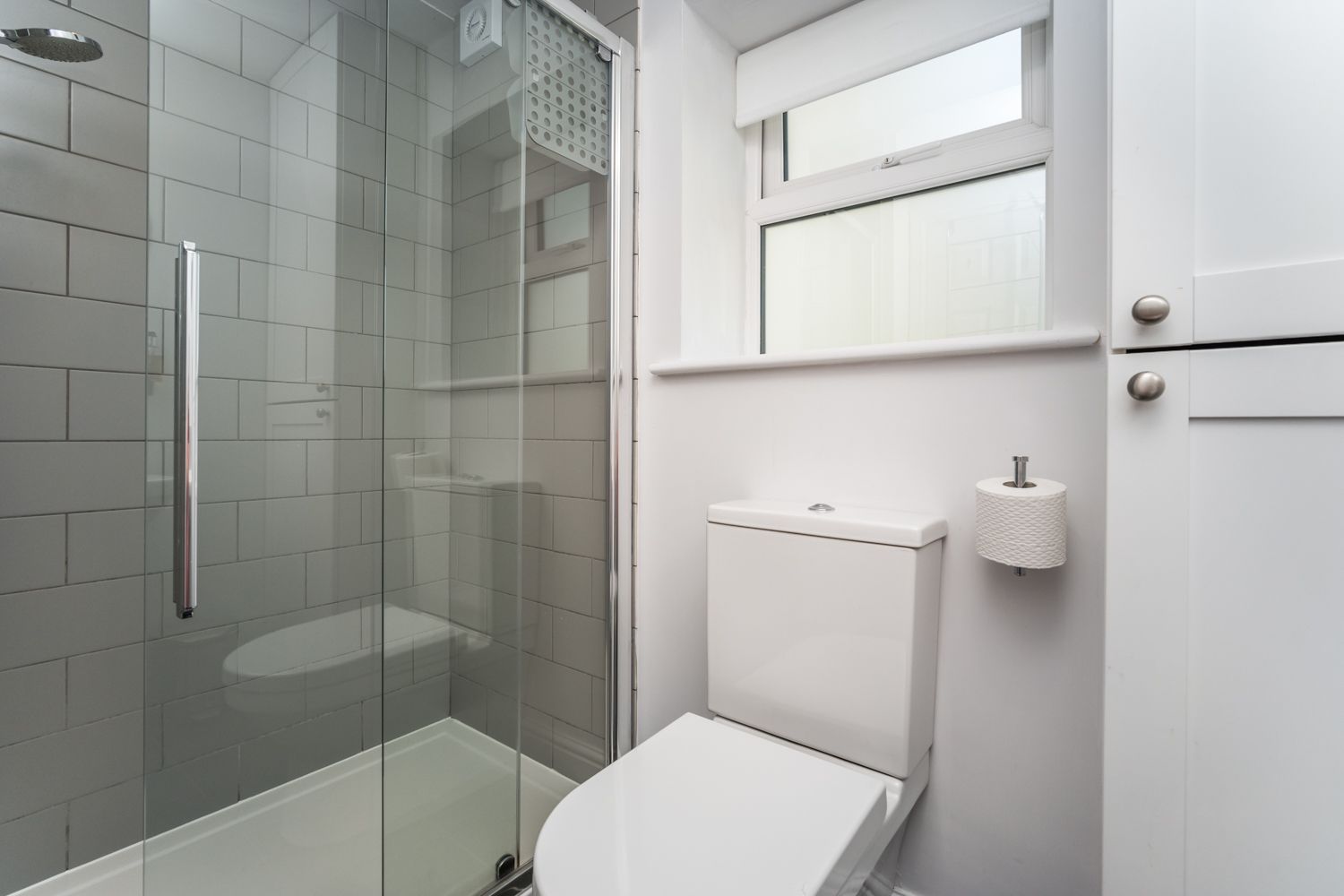 The property benefits from a downstairs shower room, as well as a main bathroom upstairs