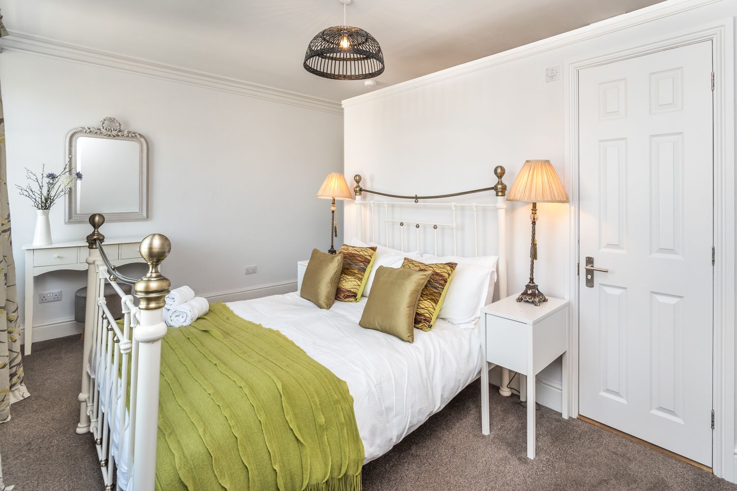 The master bedroom occupies the front room of the 1st floor