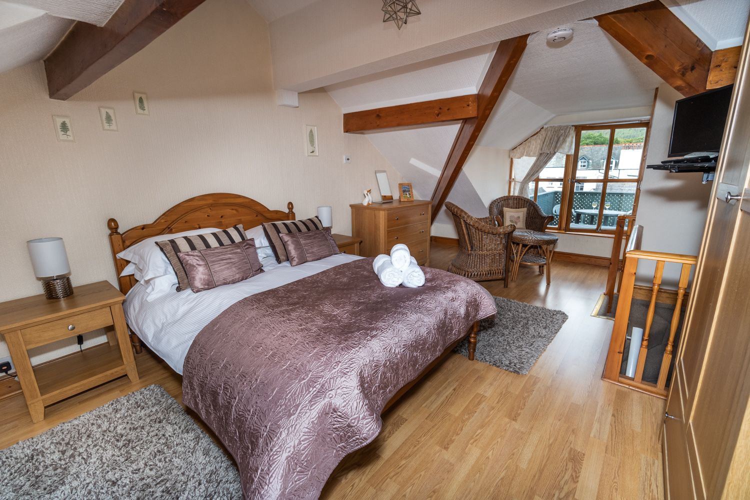 A very generous master suite can be found on the 2nd floor