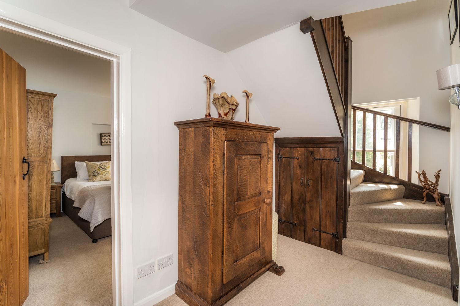 You will find 4 bedrooms off the impressive landing, sleeping 6 people in total