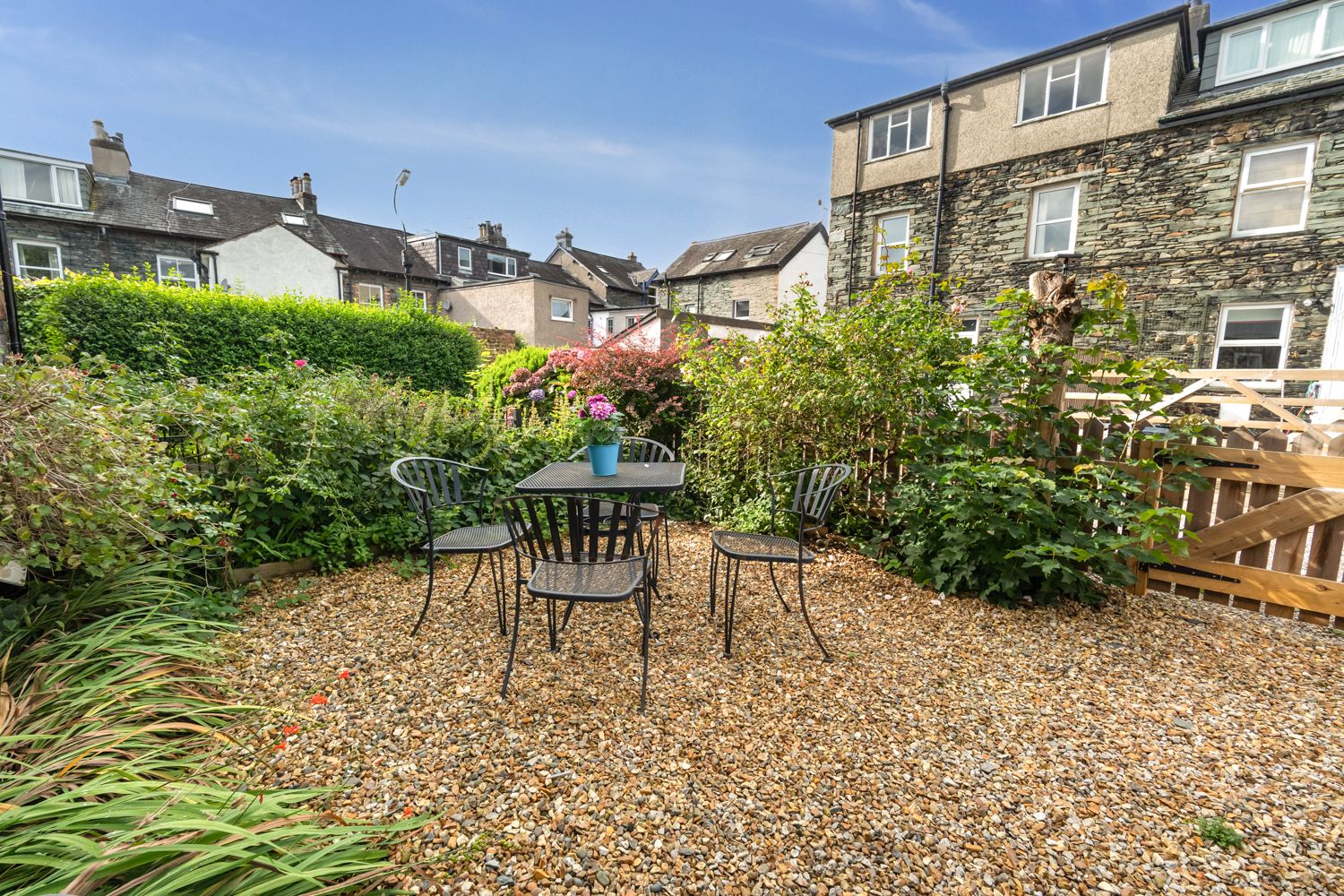 A lovely relaxing space to enjoy meals on the sunny days