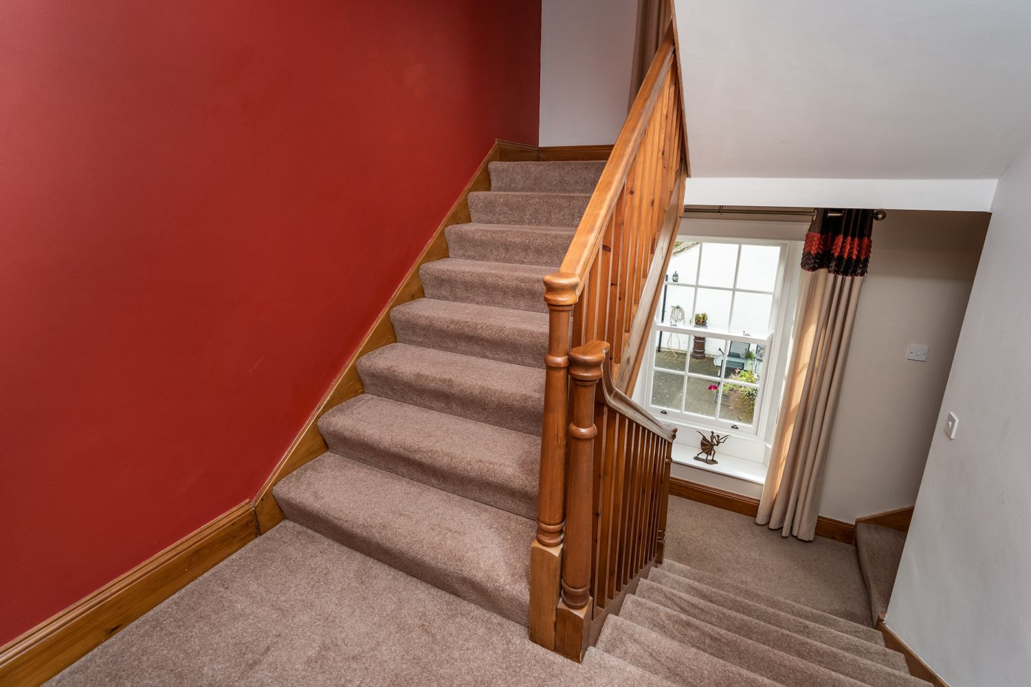 The house was built in 1727 and features a Georgian staircase