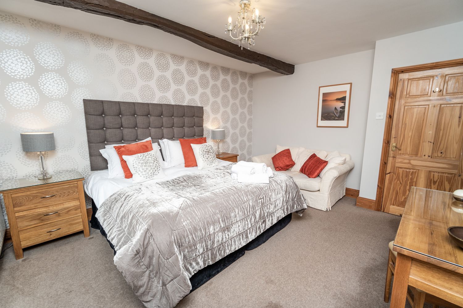 Beautiful high quality furnishings can be found throughout the property