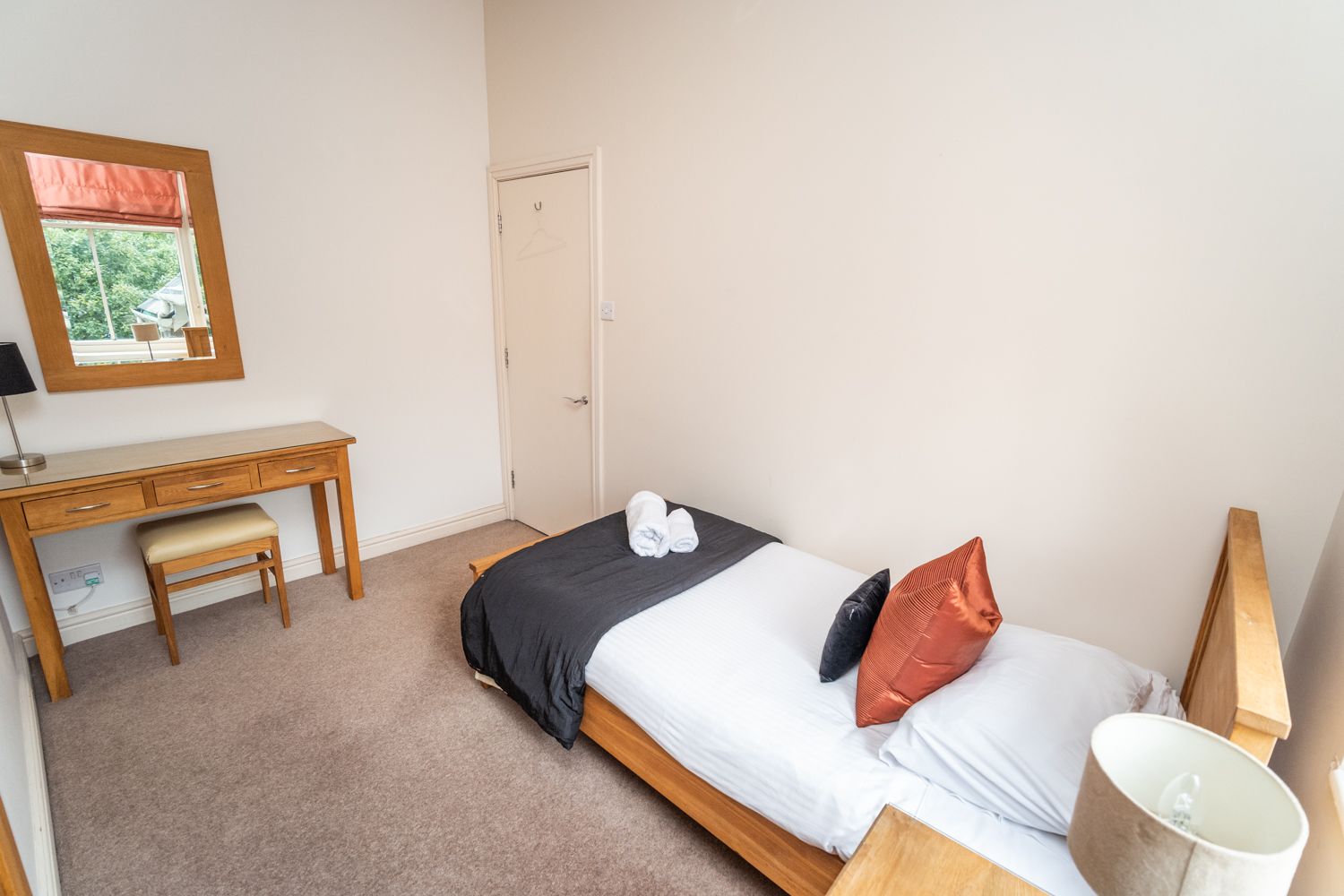 The single bedroom is 1 of 4 bedrooms in this central Keswick holiday let