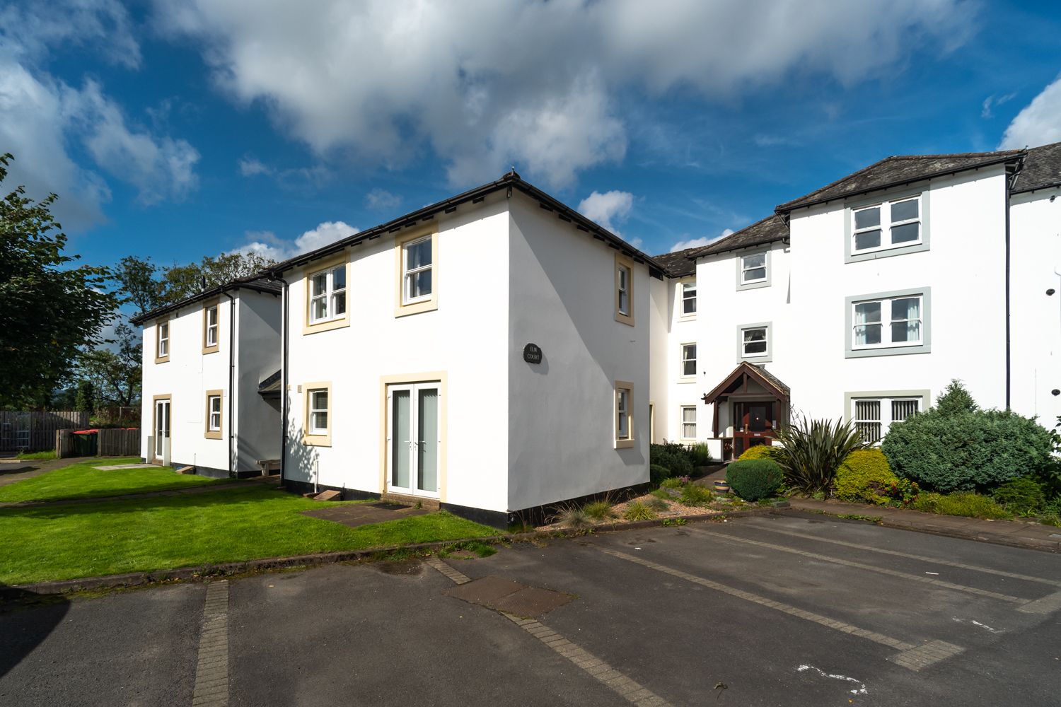 The property has a private car park and is also a short walk from Booths supermarket and the bus stop