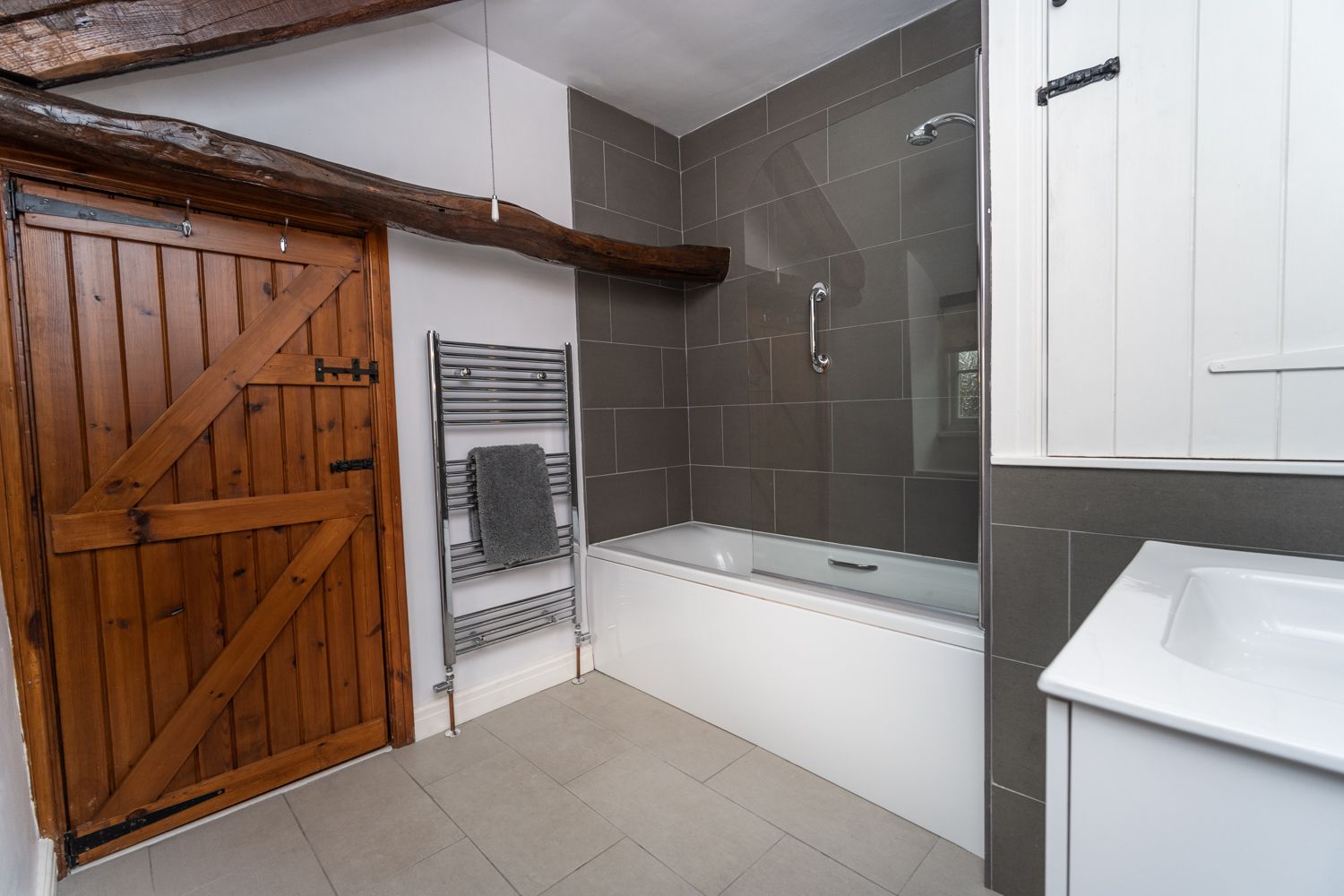 A mix of new and old features at Jasmine Cottage