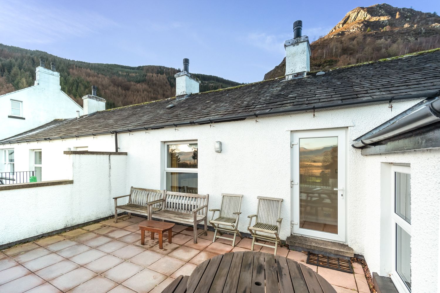 Barf Fell, Lord's Seat and Whinlatter Forest in the background of the photo