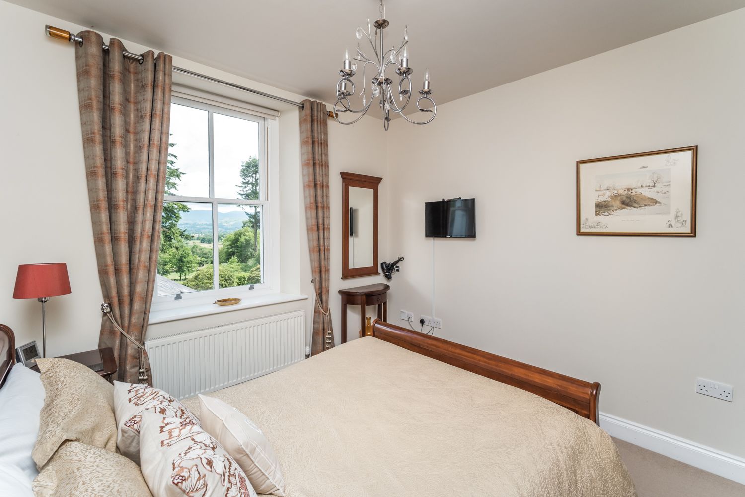 Gorgeous views from the comfort of your bed