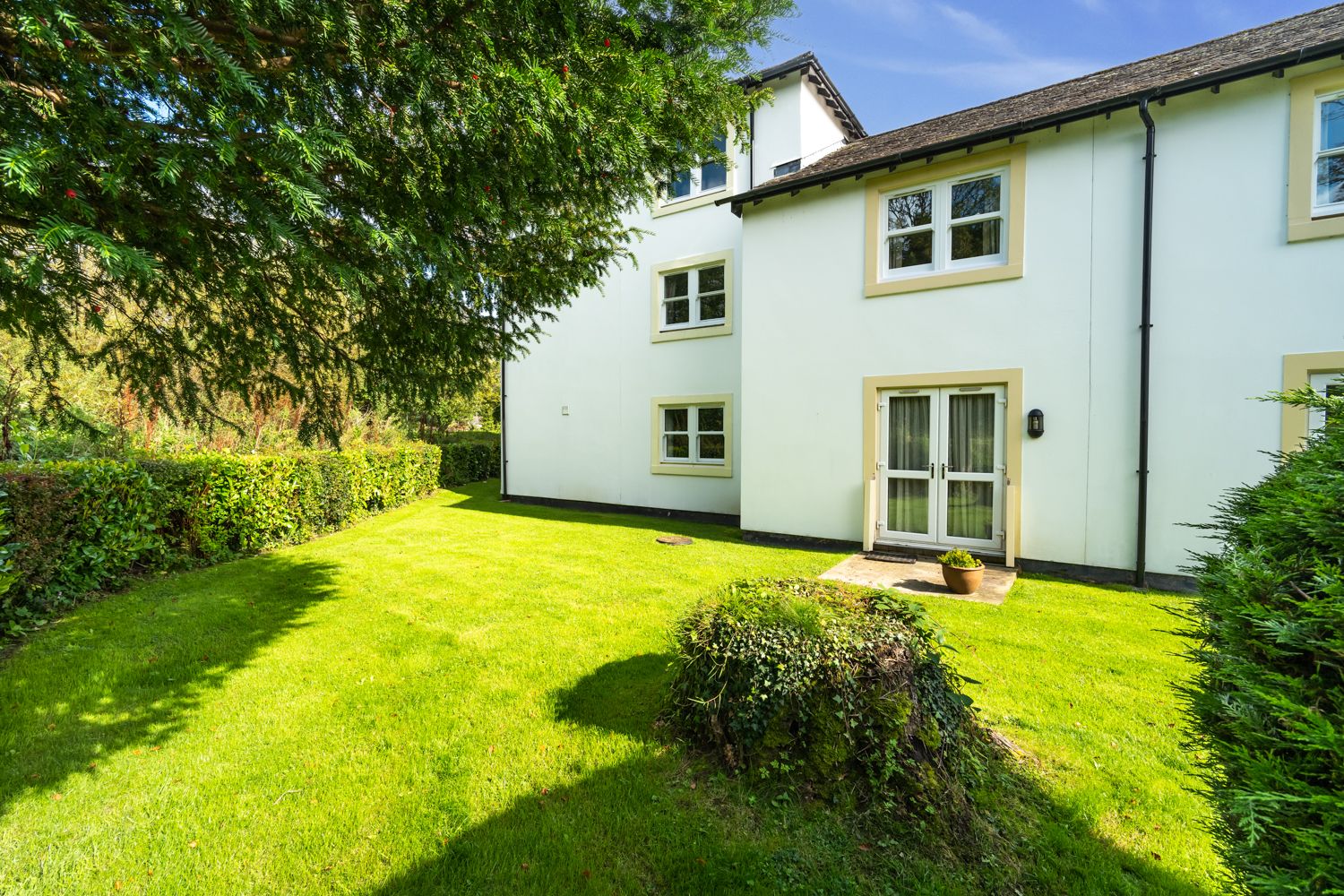 The outside space is very well maintained and makes a great place to relax on the warmer days