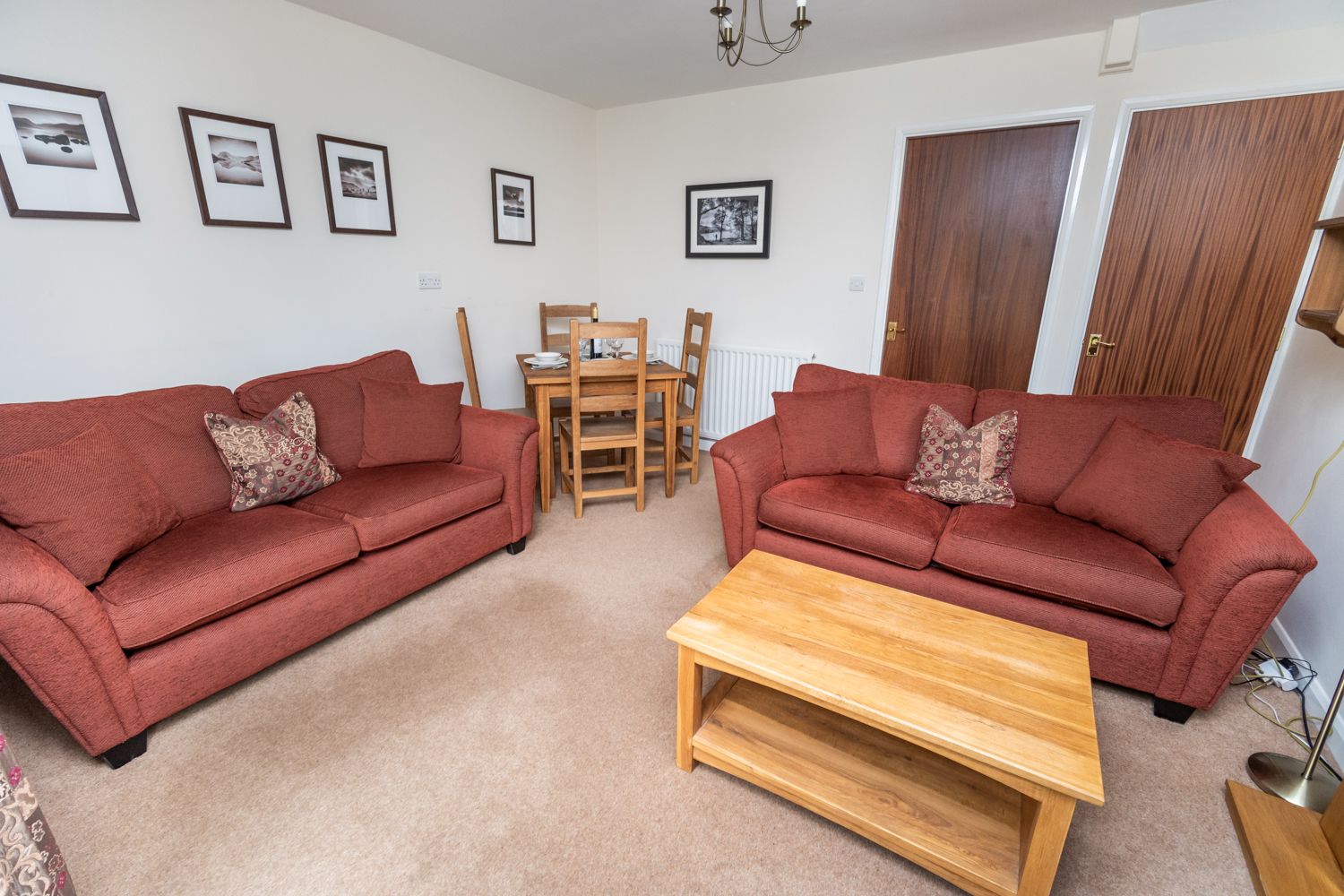 The lounge is the perfect spot to relax in after a day out adventuring