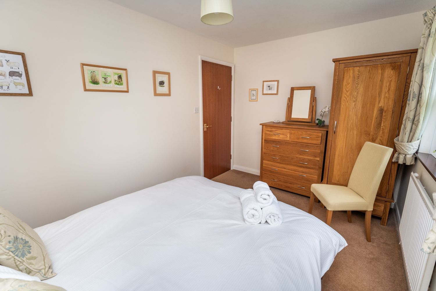 There is ample space to store your luggage