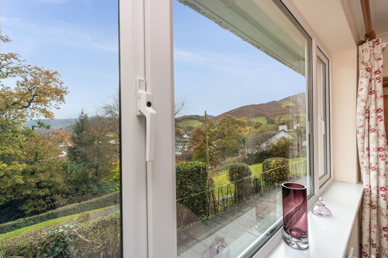 Beautiful Lakeland views from the double bedroom