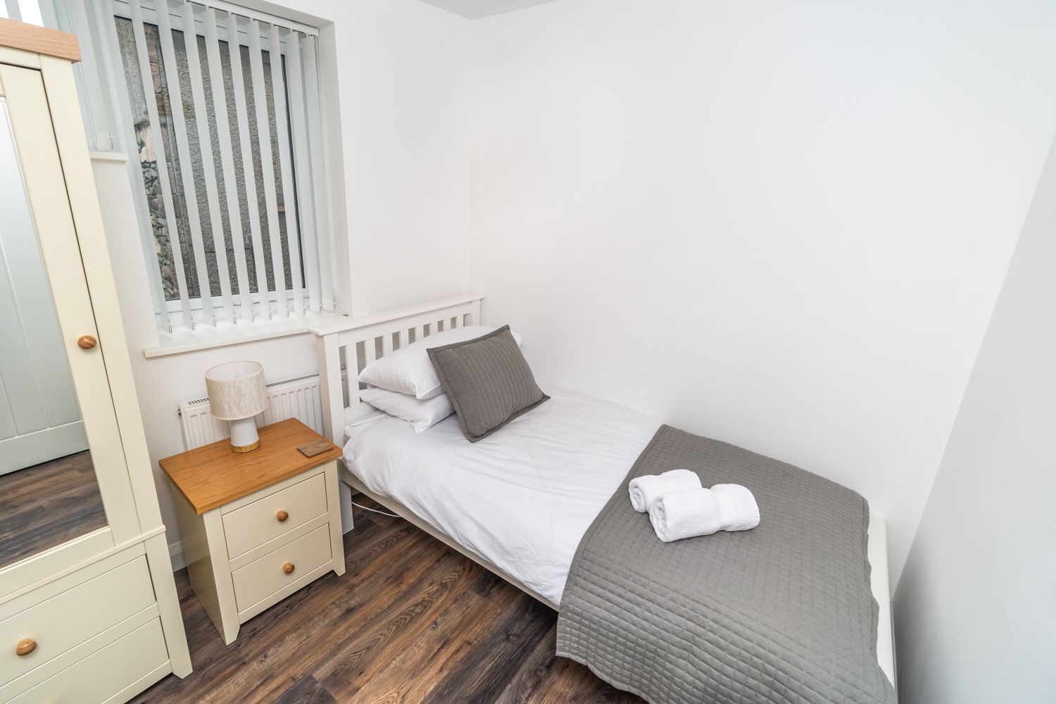 The single room can be booked for an extra fee