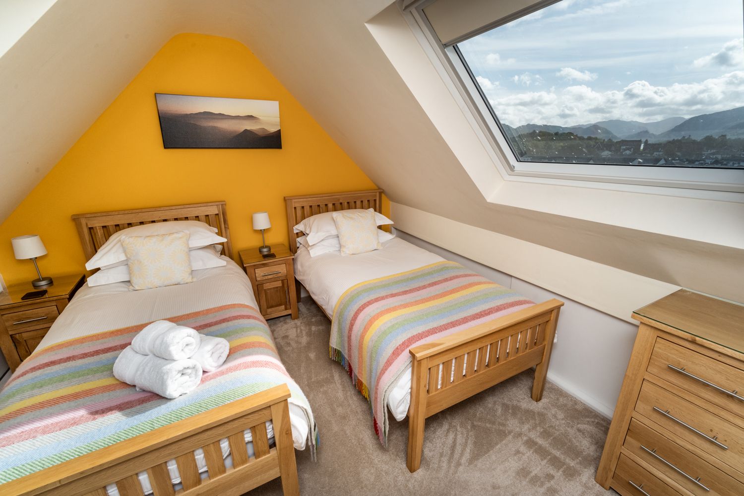 Gaze at the stars from the comfort of your bed