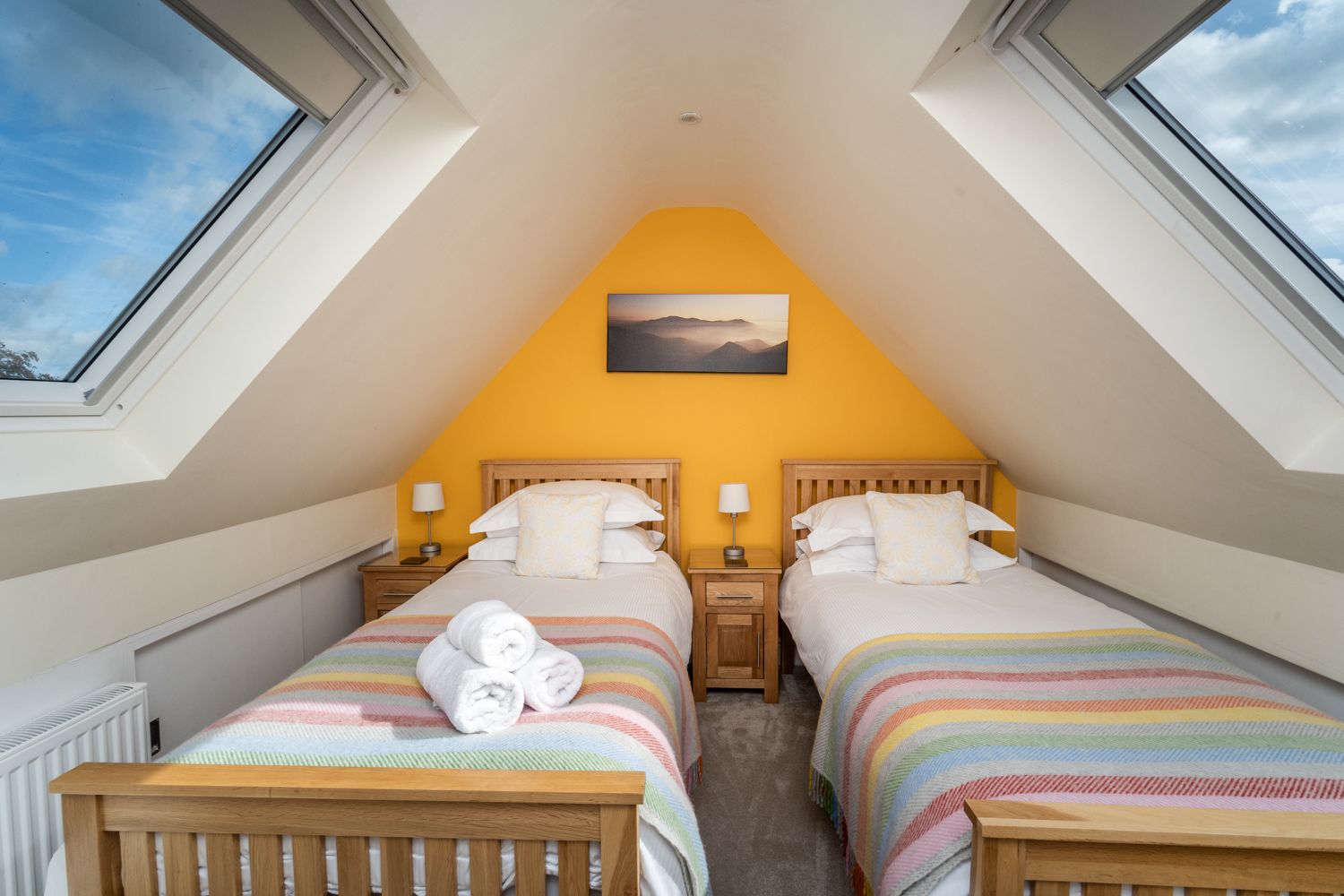 The third bedroom sleeps 2 people