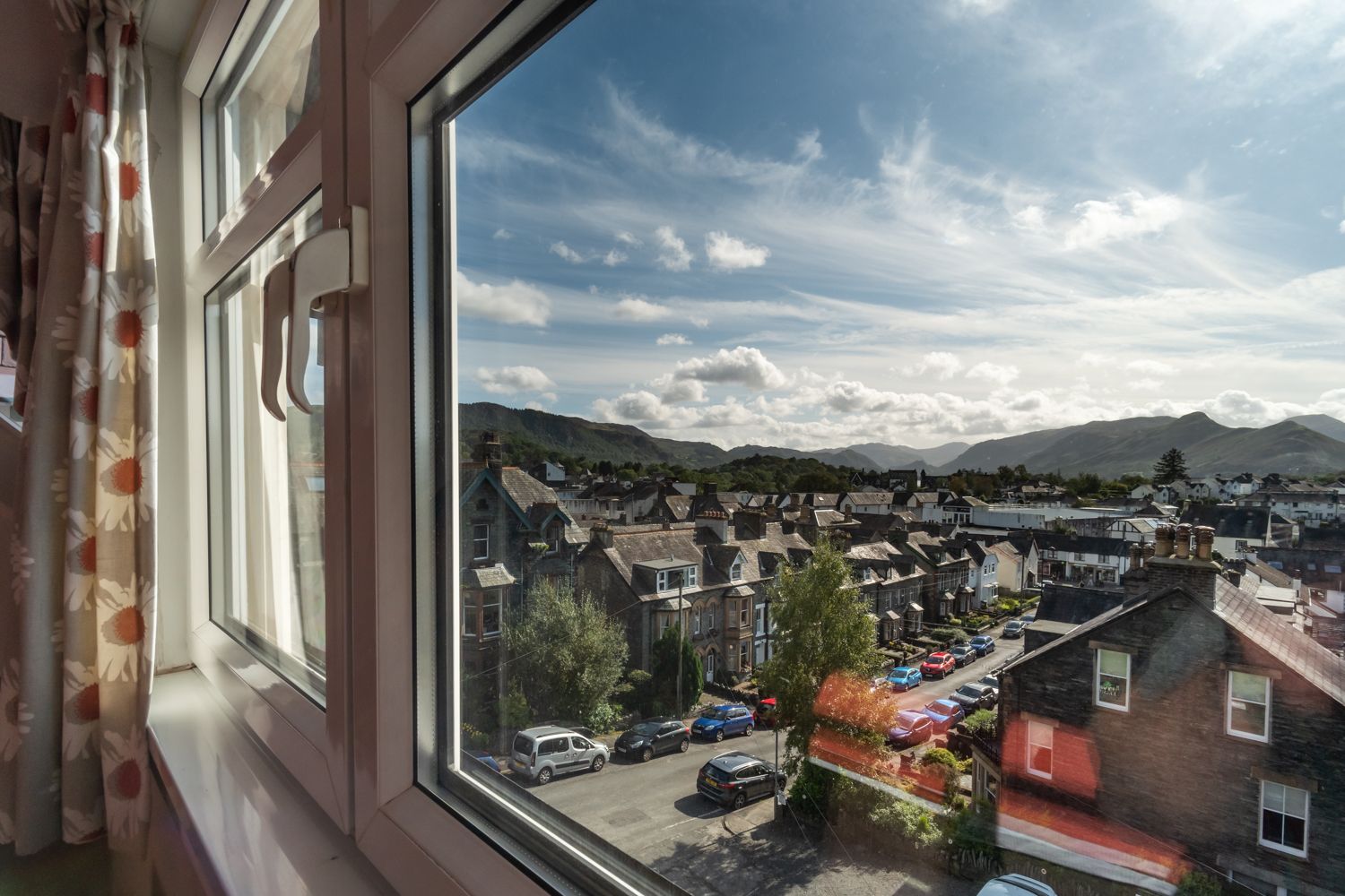 Situated on a no through road, the property is quiet and peaceful