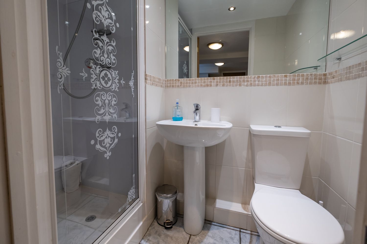 Beyond the ground floor utility you will find the shower room with walk in shower, hand basin and WC
