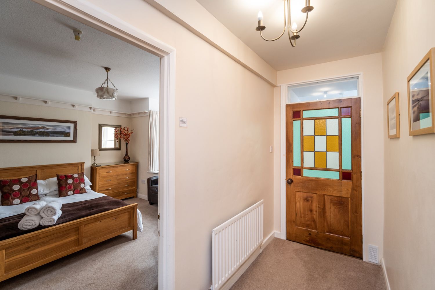 The Ridgeway is a 2 bedroom apartment set over 2 floors in central Keswick