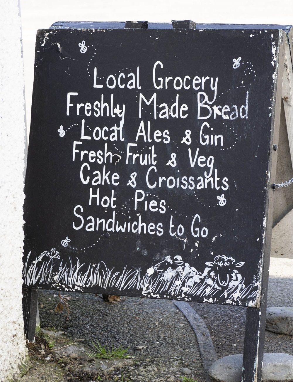 Enjoy some treats from the village shop and tearoom