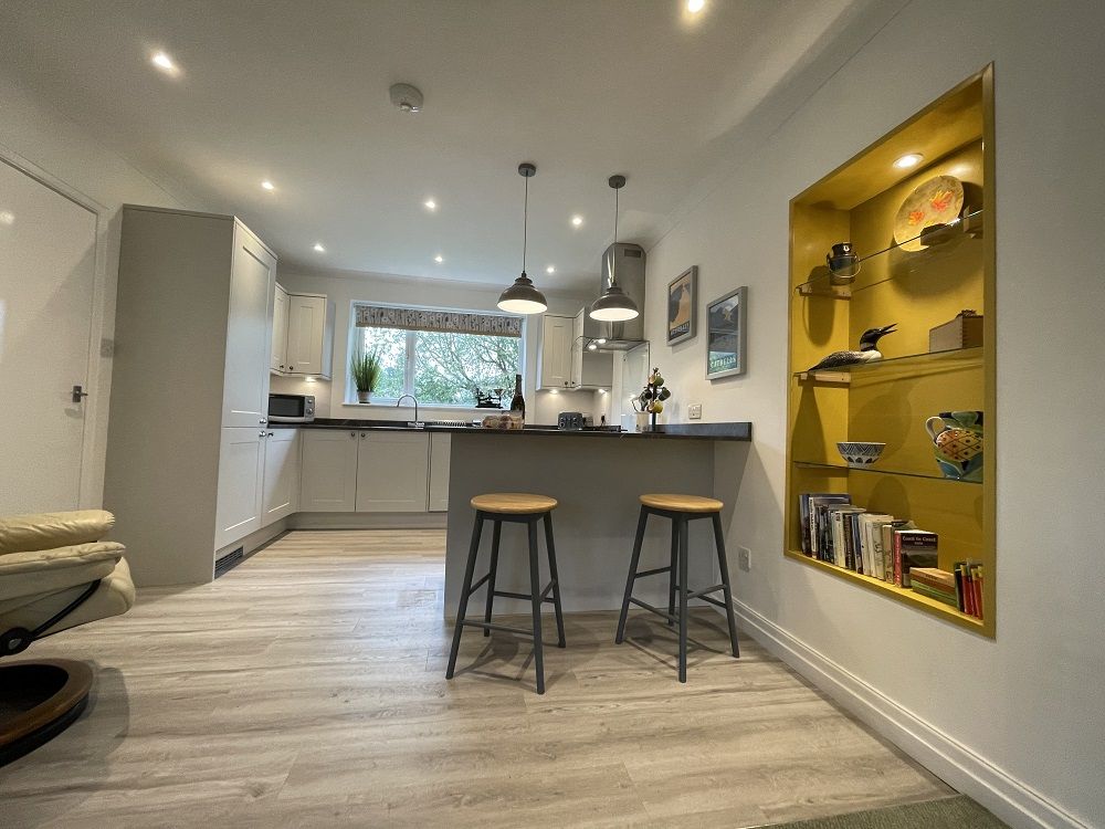 Guests will enjoy the recently refurbished bungalow and creative touches throughout the property