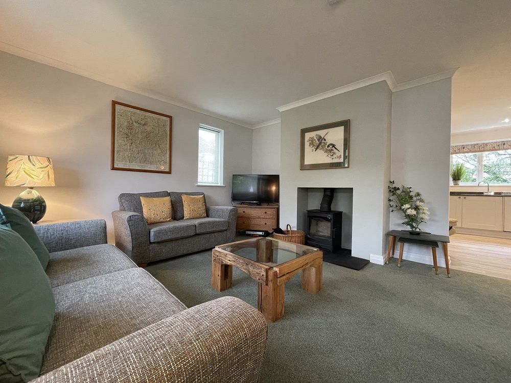 Enjoy a board game or your favourite shows in the comfortable lounge