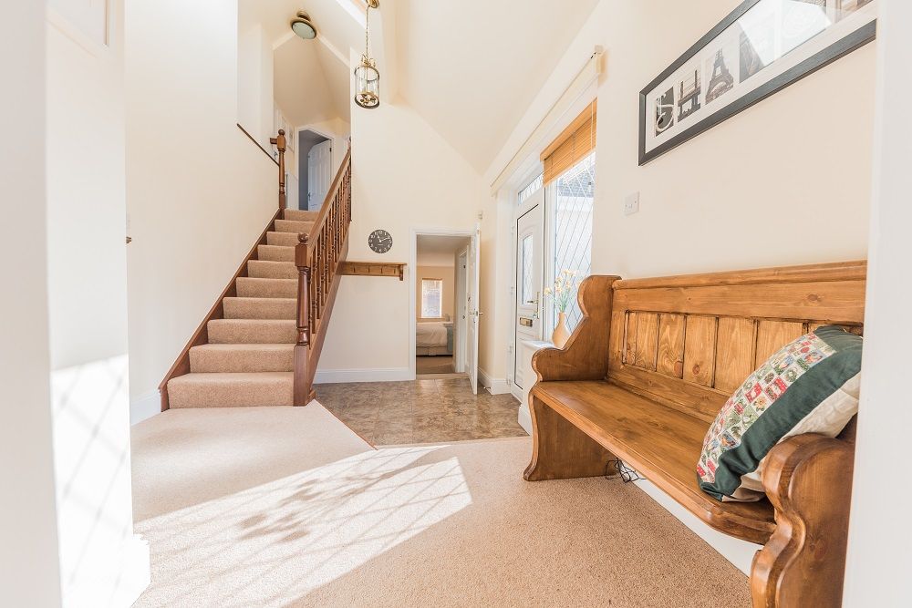 A delightful spacious hallway welcomes you into the property
