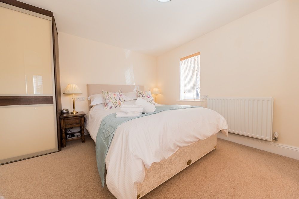 All towels and luxury bed linen are provided