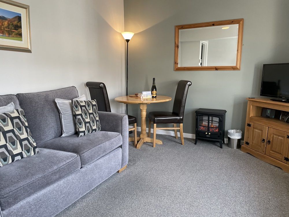 You have space to dine at the property, or you can head out and enjoy the fantastic eateries in Keswick