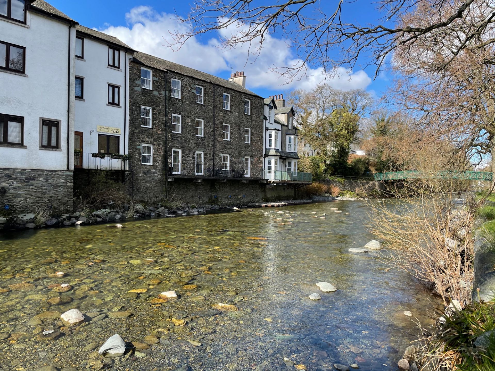 Enjoy the River Greta and the local wildlife