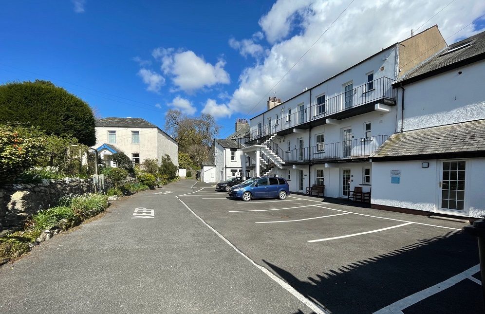 You will have an allocated parking space at Gretaside self catering holiday apartment