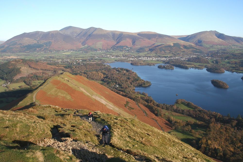 Catbells is a fantastic walk with amazing views, access the walk by catching the local bus or driving to the starting point