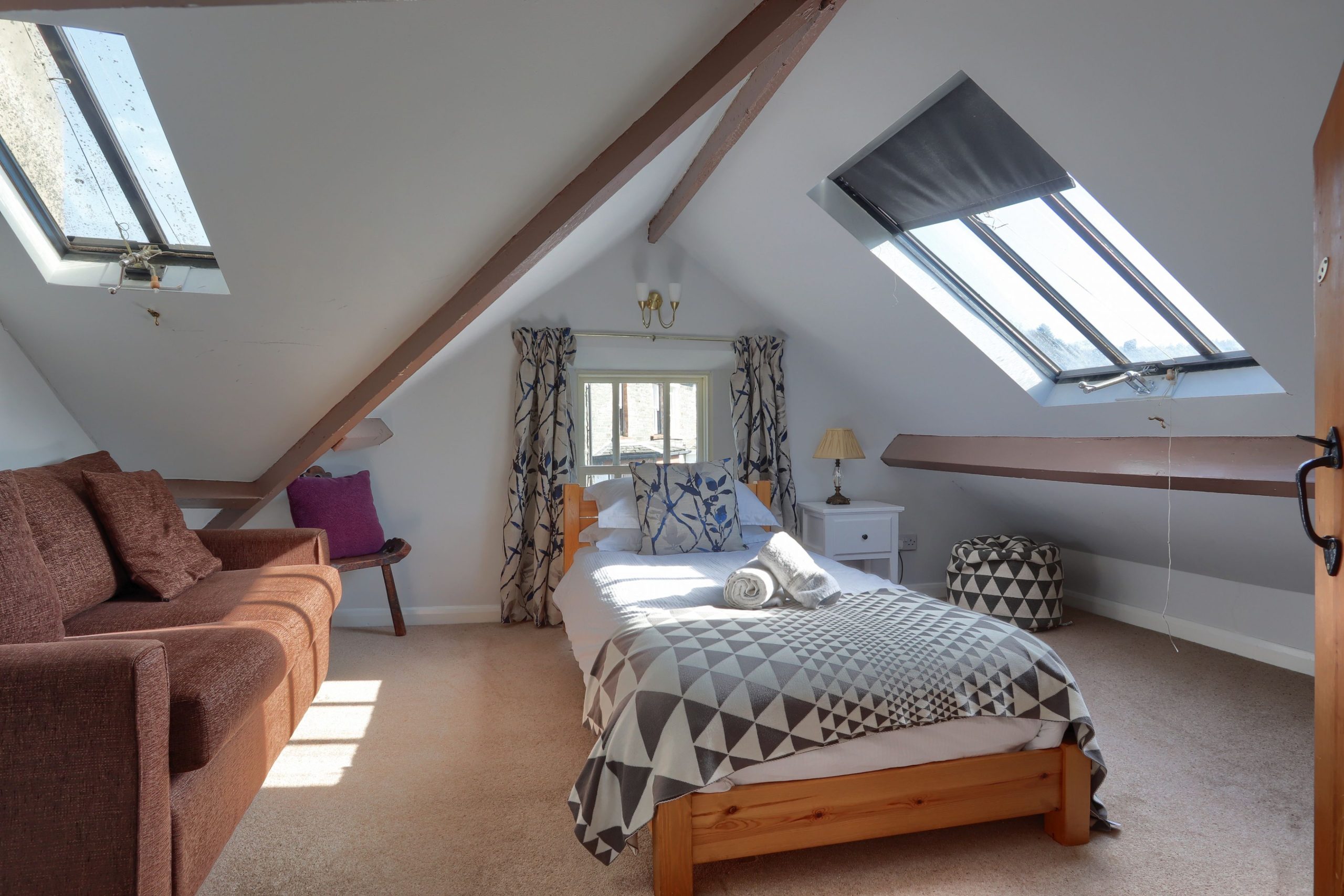 These bedrooms may be more suited to children given the limited headspace