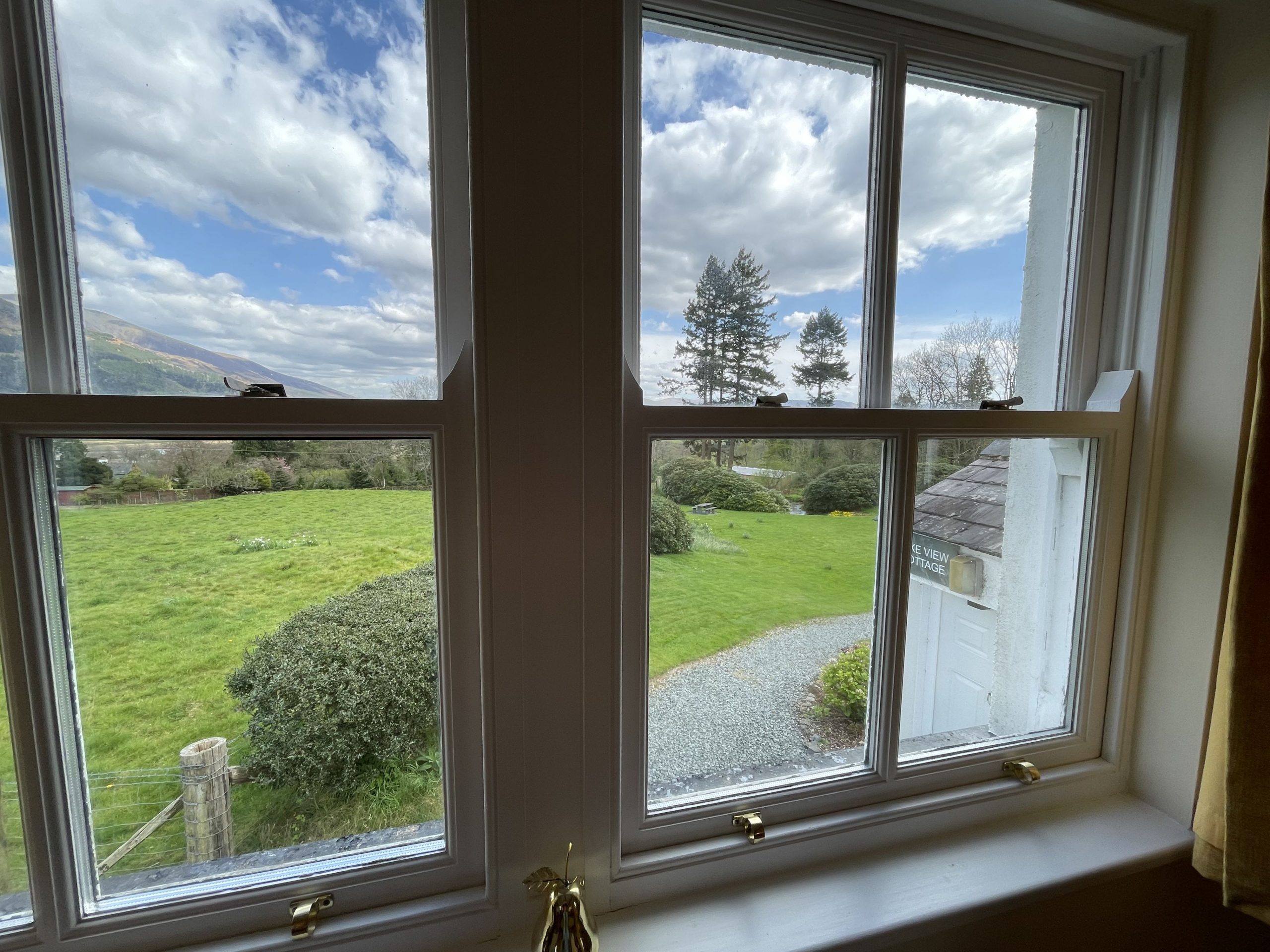 The sweeping slopes of Dodd at the sound side of Bassenthwaite