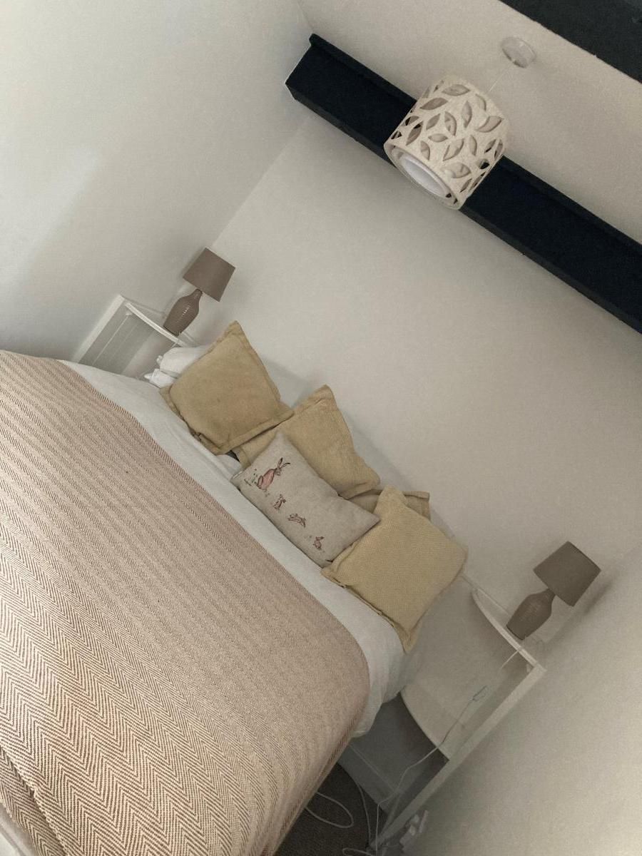 The third bedroom also has a double bed 