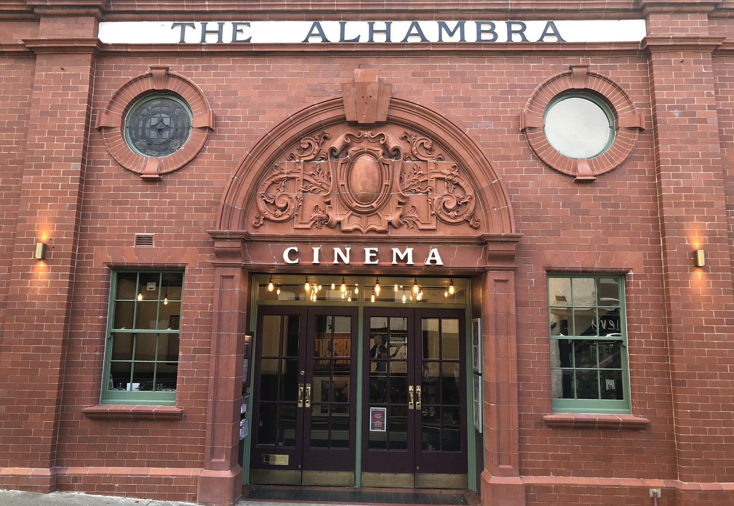 The Alhambra Cinema is certainly worth a visit and is a perfect rainy day activity