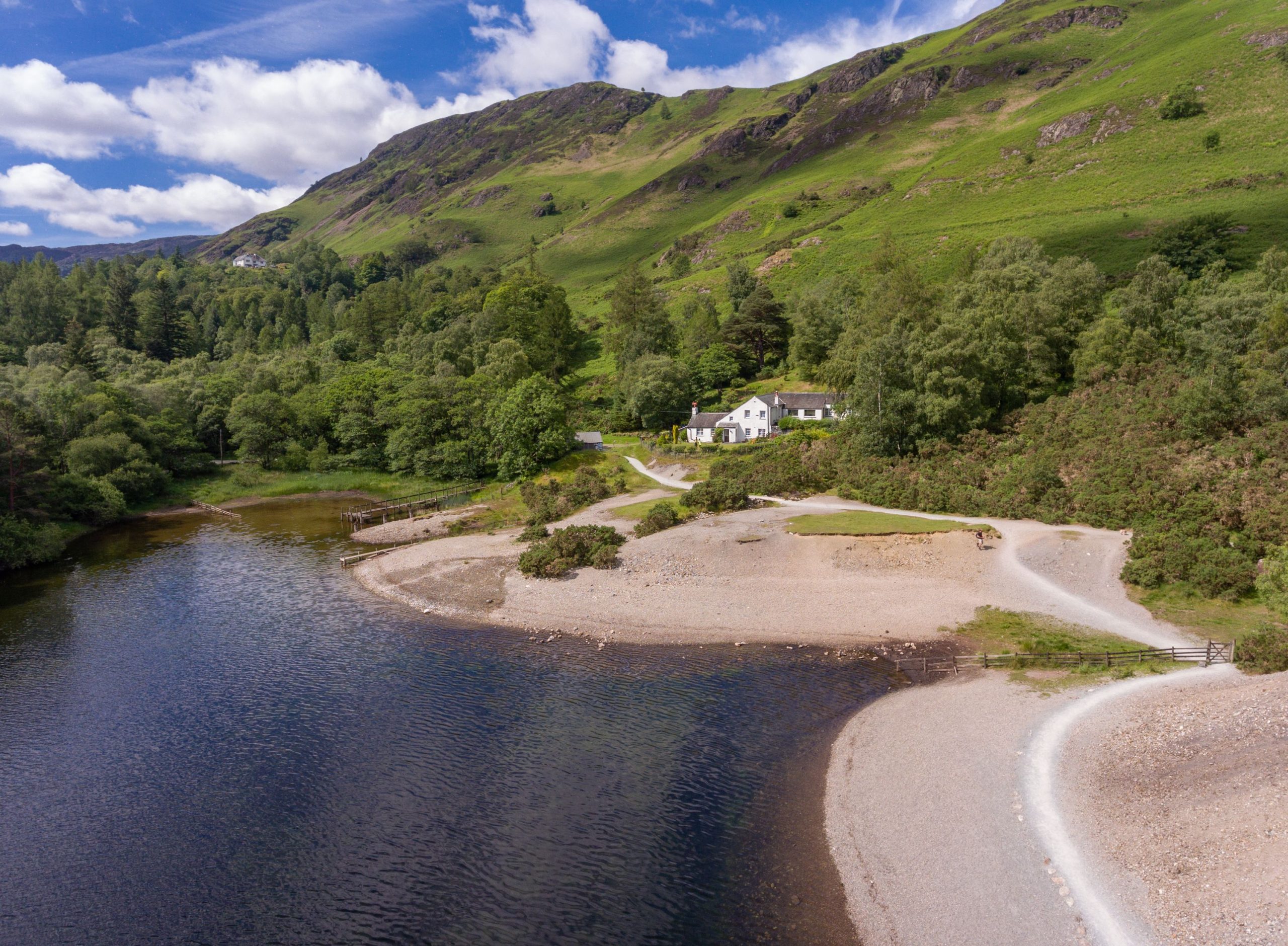 If you would rather leave the car at home then you can catch a boat from High Brandelhow launch (roughly 200m from the property)