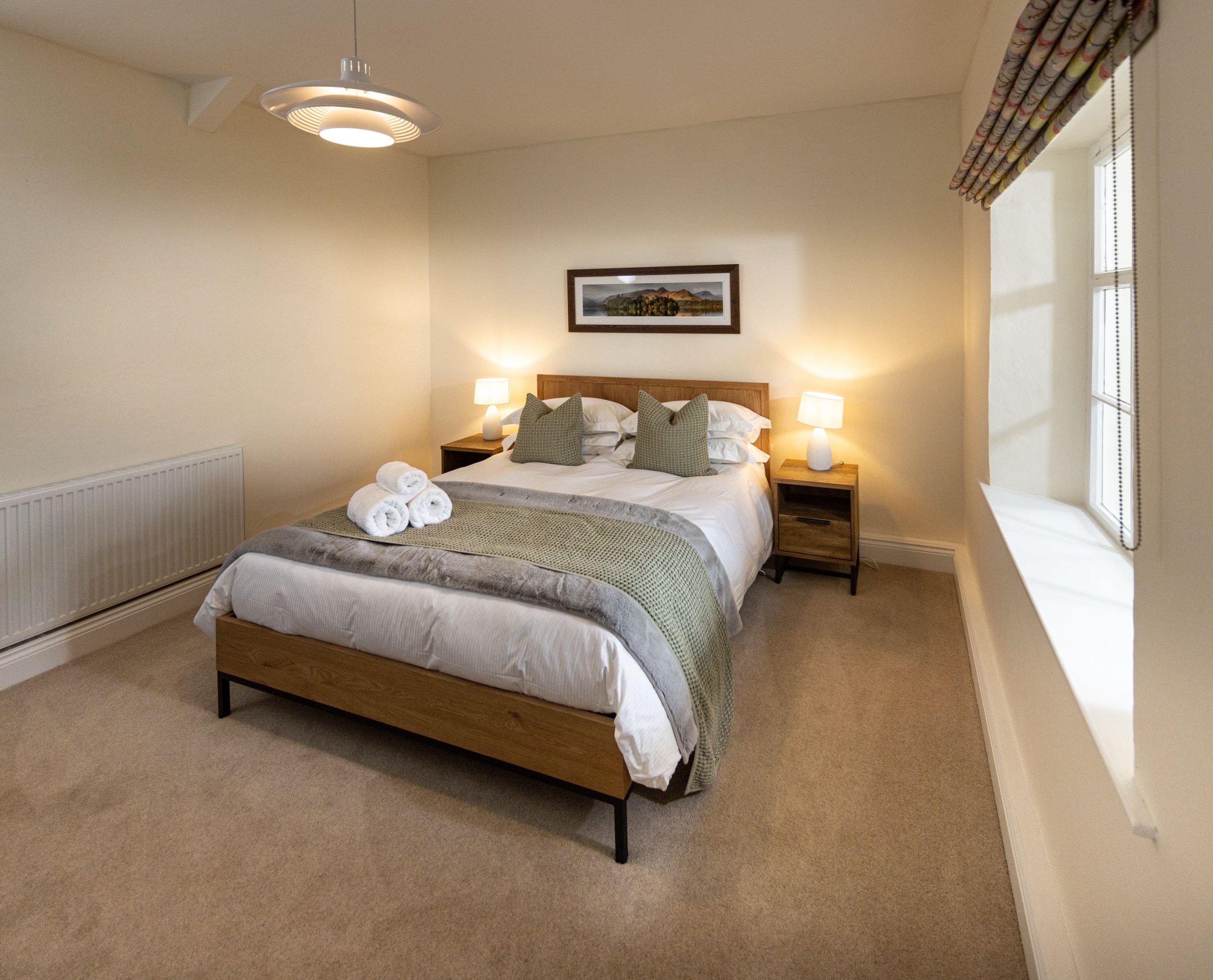 A comfortable double bedroom