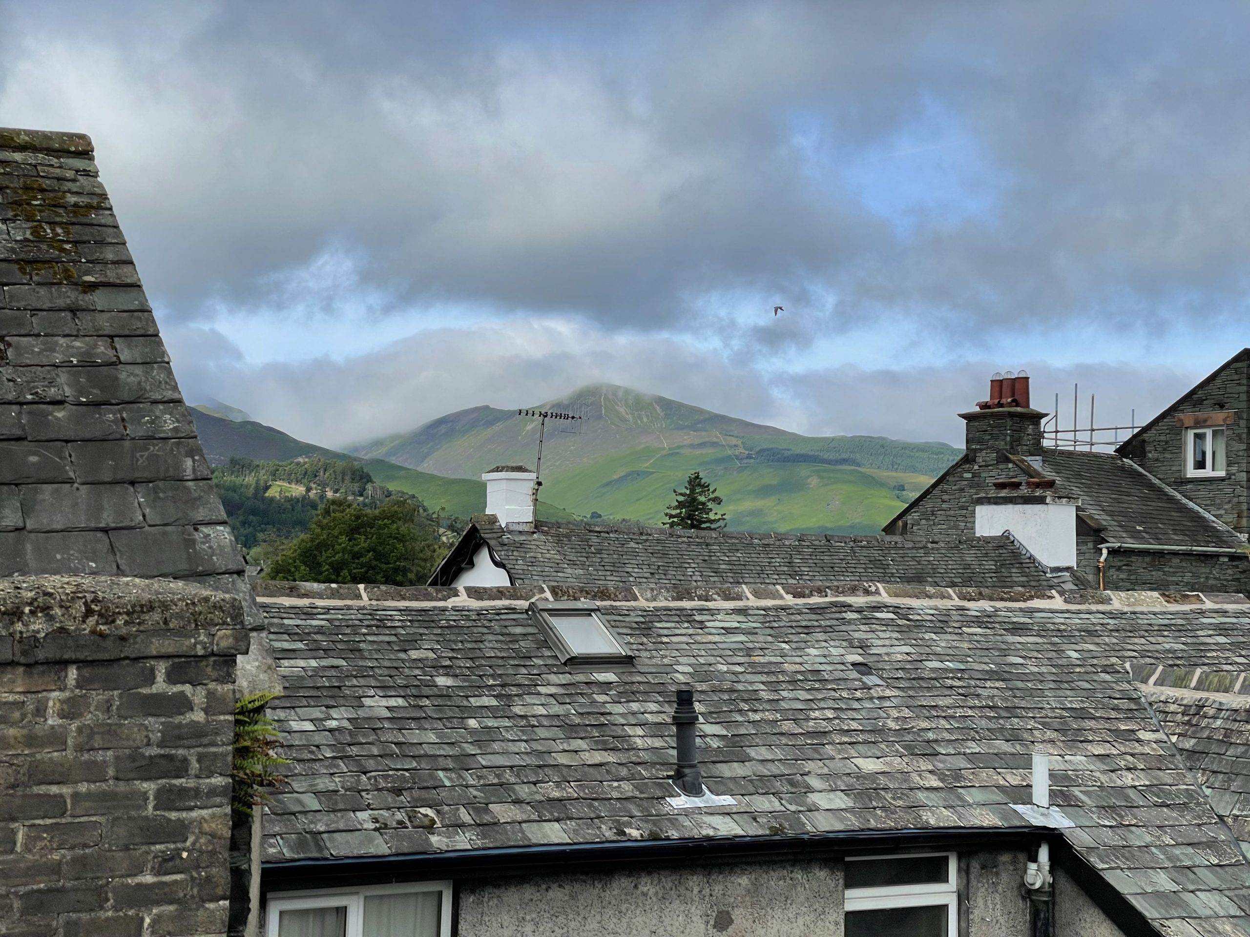 Stunning views towards Skiddaw