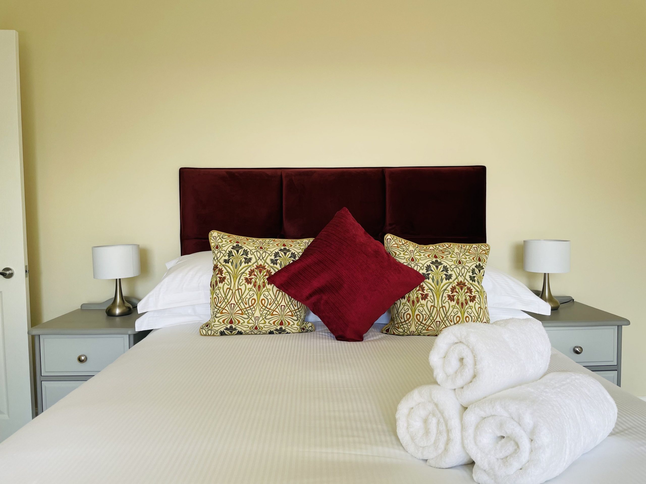 No need to bring towels, they will be provided for you