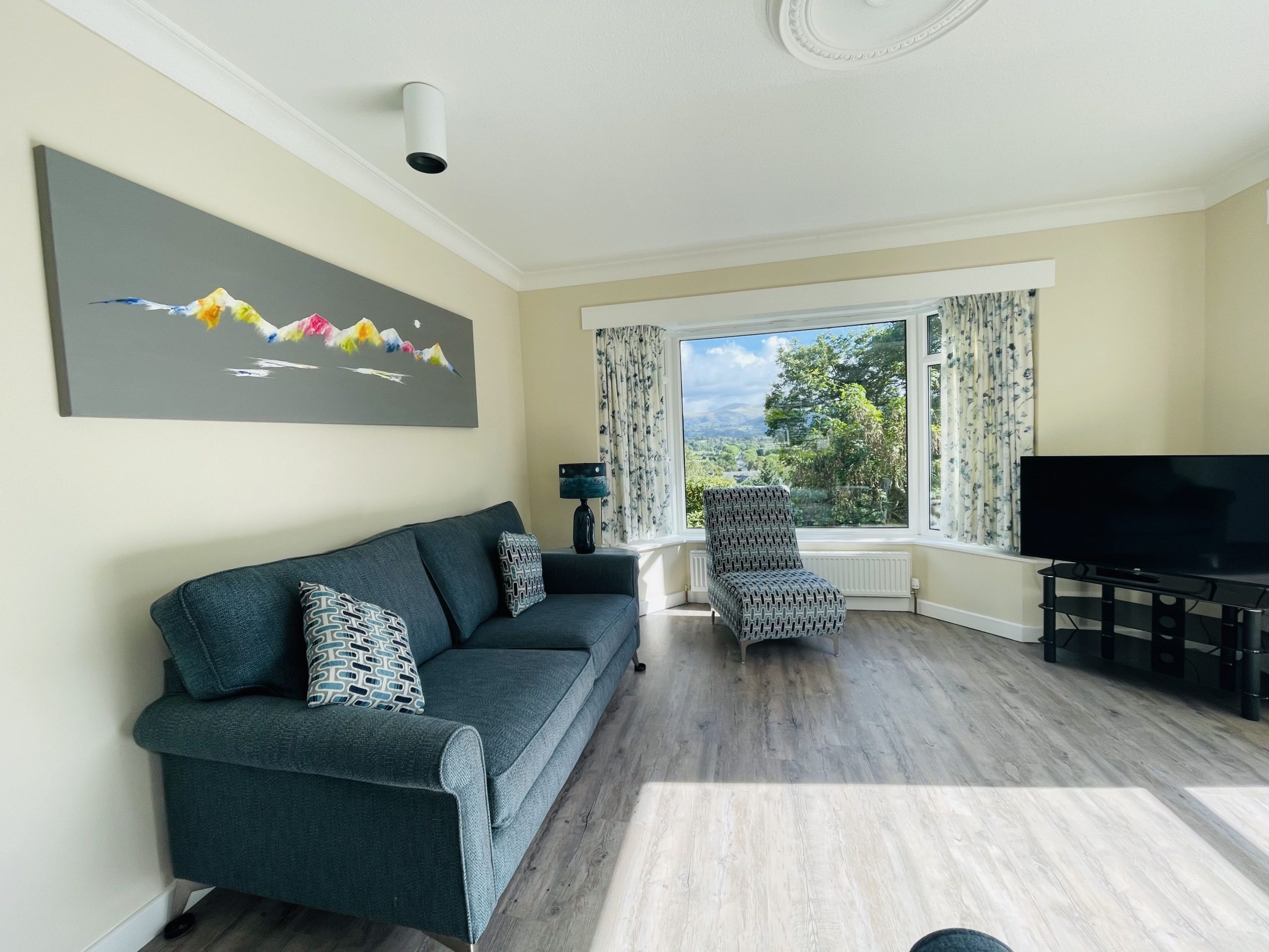 You can enjoy your favourite shows on the smart TV after a day exploring