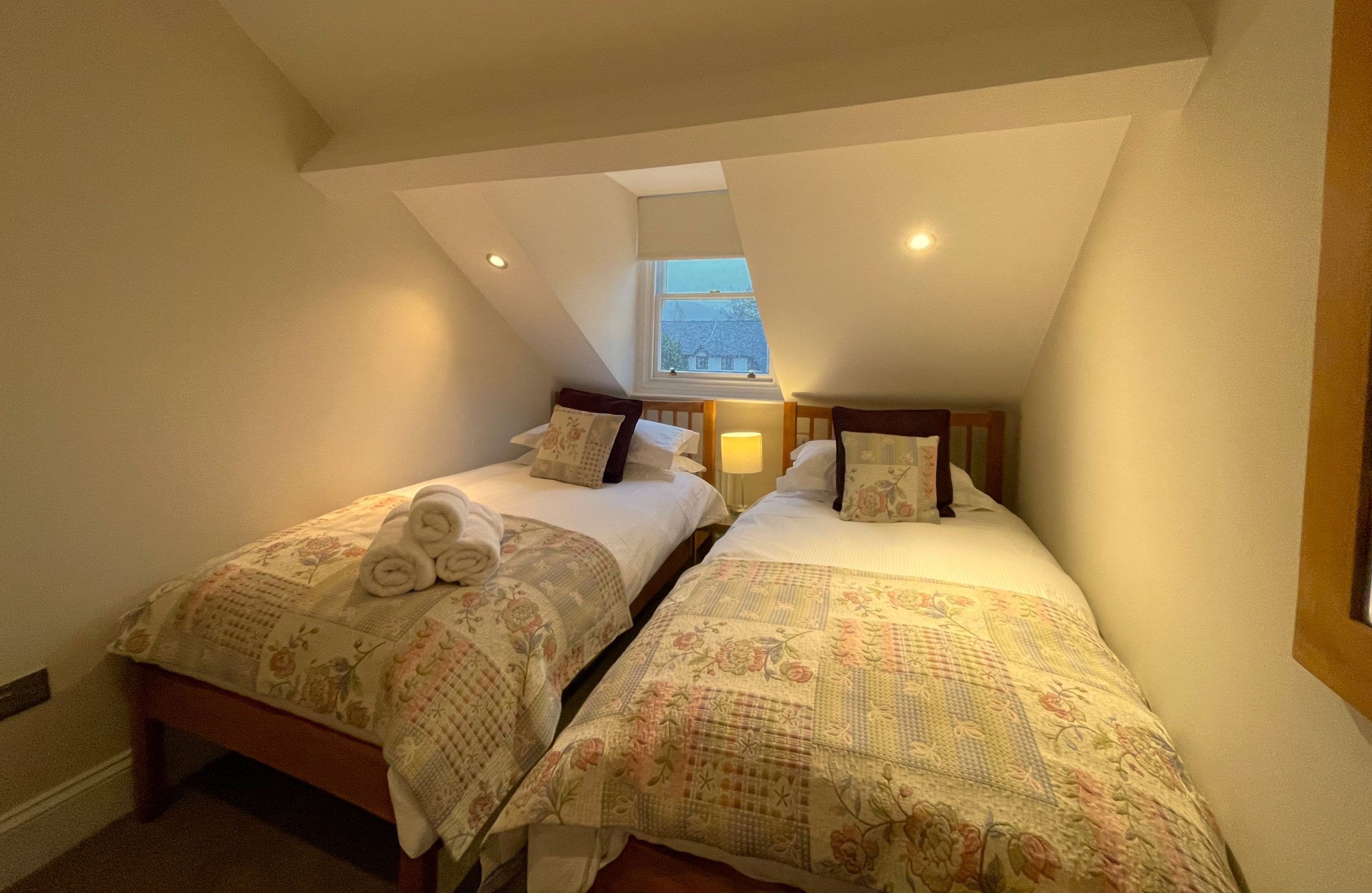 You will also find a compact twin room on the second floor