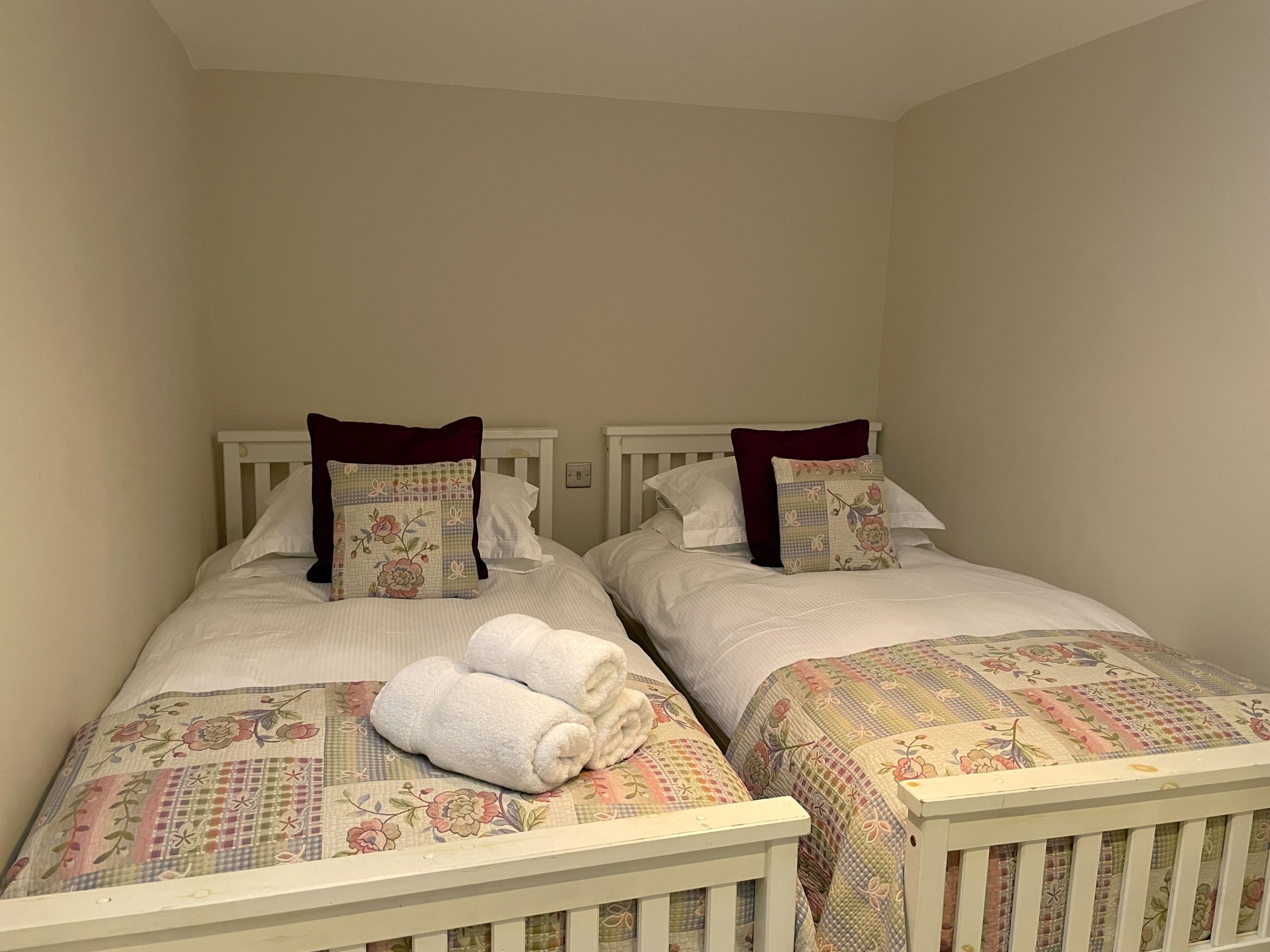 A further twin room can be found on the first floor