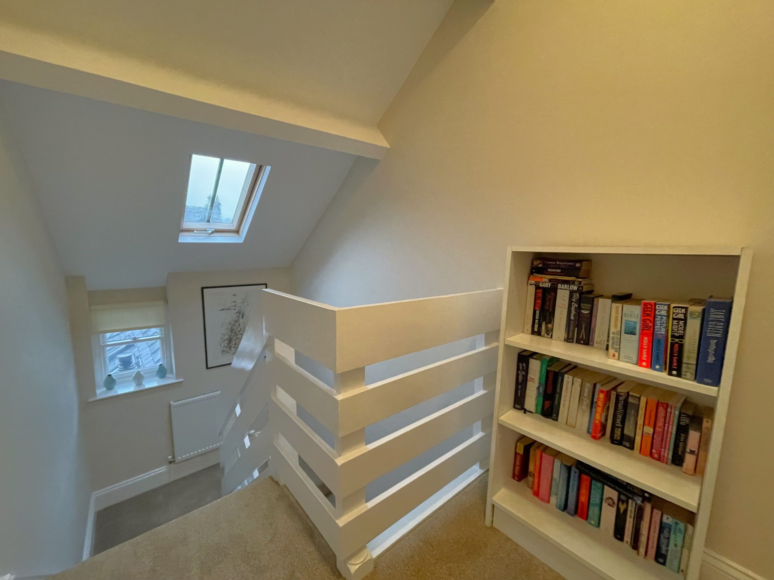 You will find a selection of books in the property
