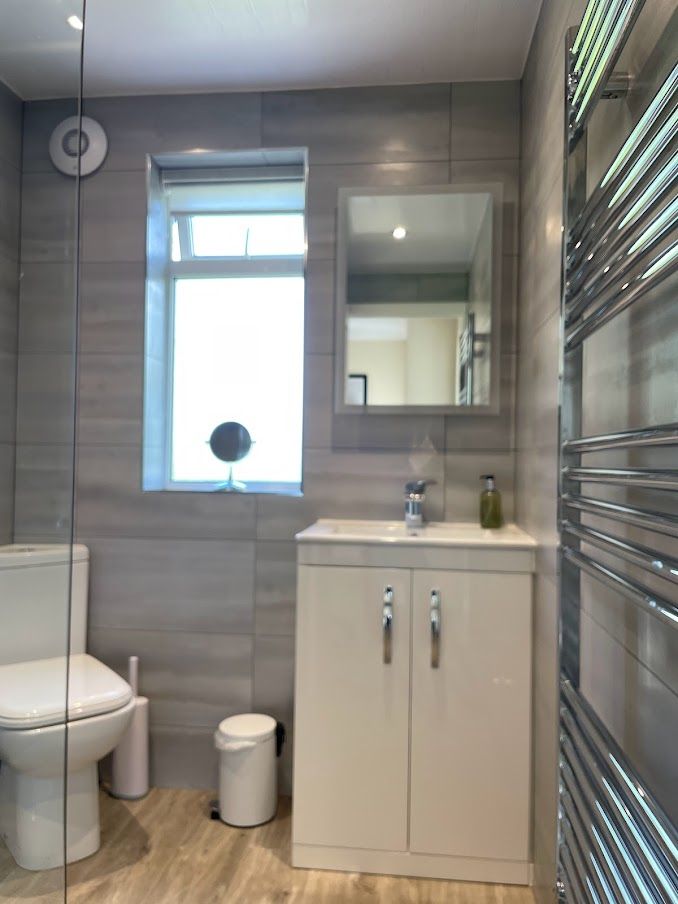 Off the king bedroom you will find another ensuite shower room