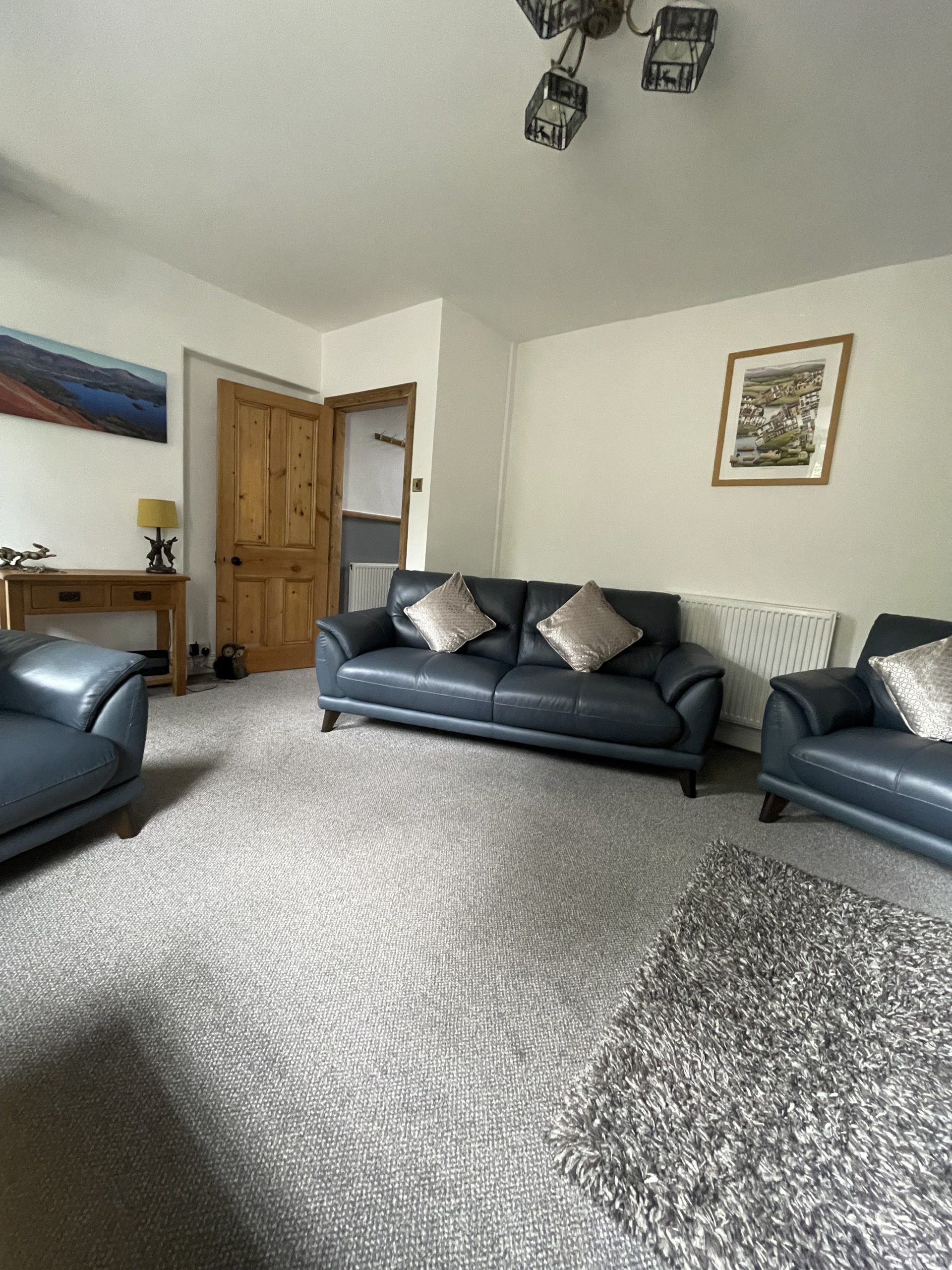 You'll be cosy in the living area after a day adventuring in Keswick at Tawny Cottage